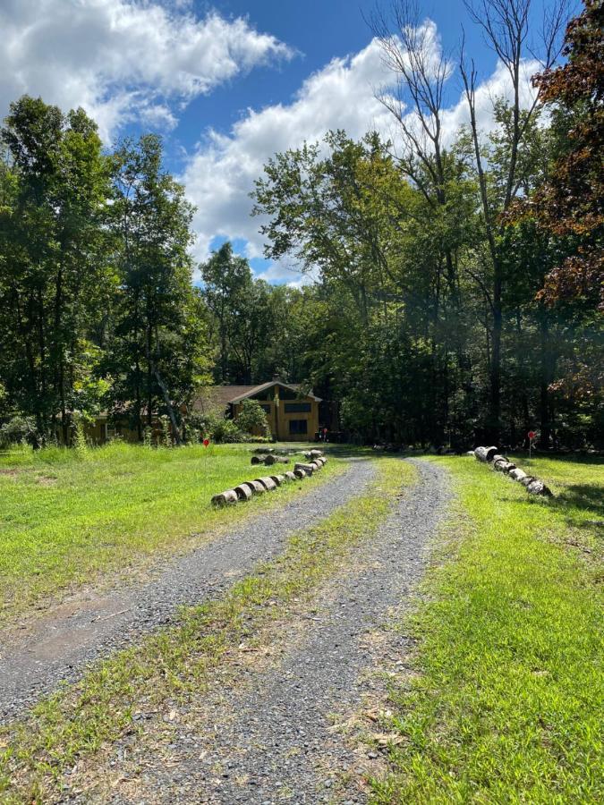 Secluded Chalet On Stream-Mins To Camelback Tannersville Exterior foto